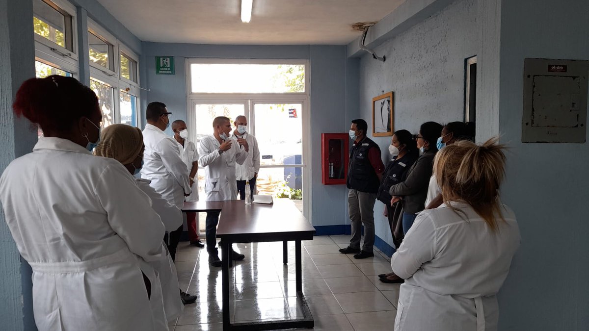 Visita integral  de la dirección de la #BMC  y el departamento cooperación Bilateral Cuba -Guatemala al hospital de Escuintla y Centro Oftalmólogico. La Brigada Médica Cubana ratifica su compromiso  con el pueblo guatemalteco #CubaSalva <a href="/unidad_central/">Unidad Central de Cooperación Médica</a> <a href="/MarihetaR/">Mariheta Cutiño Rodriguez</a>  <a href="/BMC_GUATEMALA/">Coordinación nacional BMC en GUATEMALA</a>