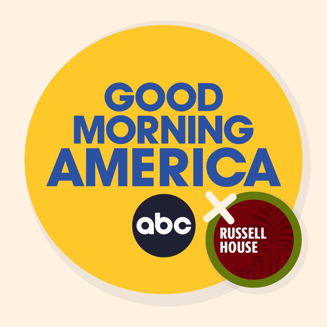 TOMORROW AT 7AM
📣
Good Morning America is coming to Russell House University Union!

Join us on the RH Patio as GMA broadcasts LIVE with special guest DAWN STALEY!! Free food and coffee will be available for students. See you tomorrow!!