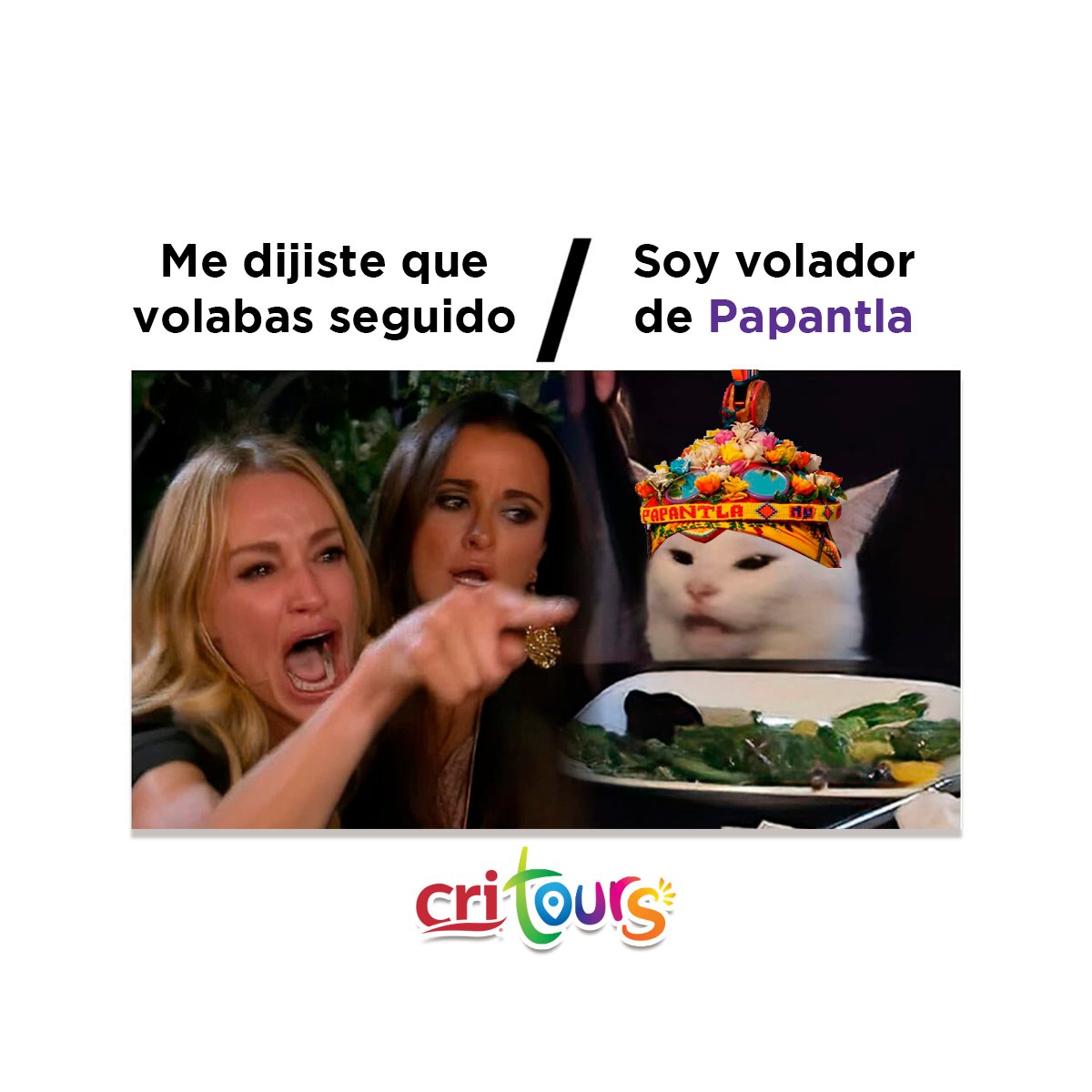 cri_tours's tweet photo. ¡Feliz lunes! que su semana comience con 
toda la actitud jarocha  😀👌
#Papantla #Veracruz #SoyTuristero #ConTodaLaActitu
.
Con #CriTours ➡️ Reserva hoteles, tours, traslados o transportación, restaurantes y atracciones.
Atención 24/7 📲 229 779 2032 https://t.co/O9hFOMLqye