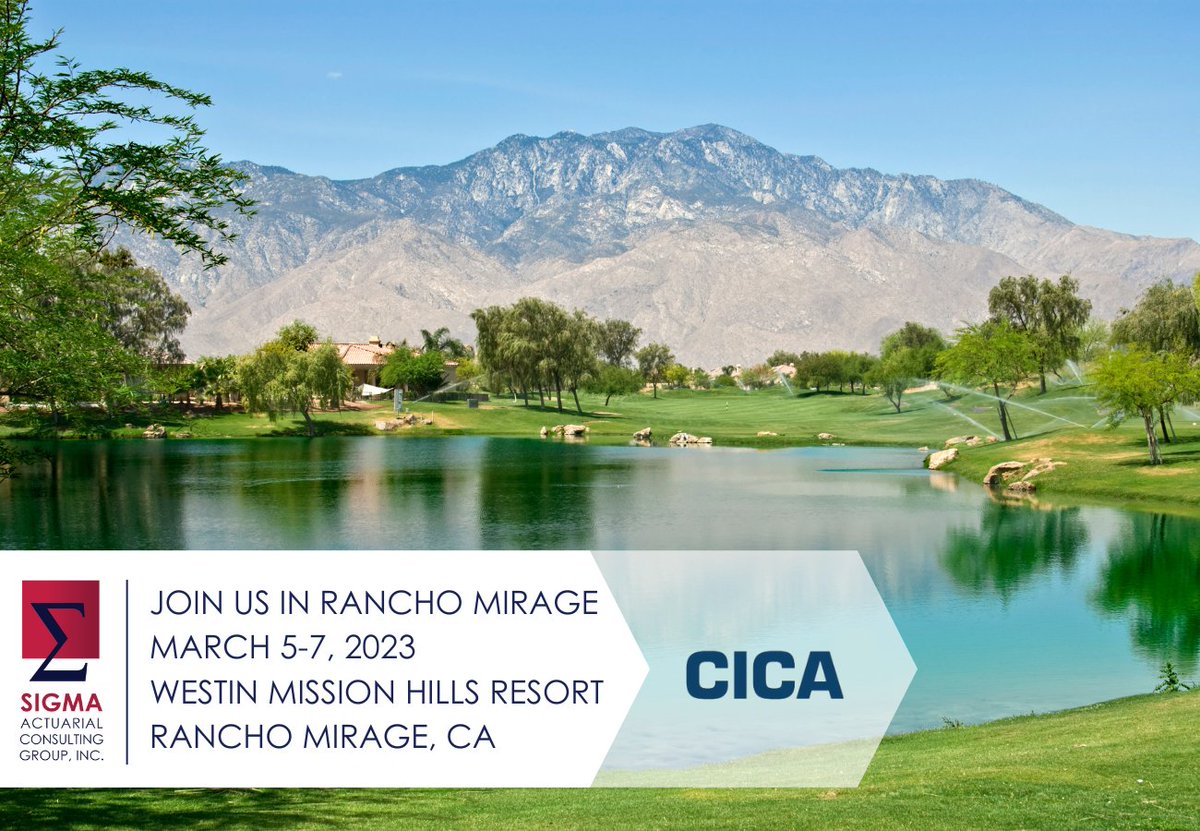 SIGMAactuary's tweet photo. @CICAworld's 2023 International Conference is just two weeks away! Join Michelle Bradley and Lori Ussery March 5-7. You won’t want to miss the amazing networking opportunities and educational sessions available to you at #CICAconf2023! We’ll see you at booth #305! https://t.co/9MfYx0k4yy