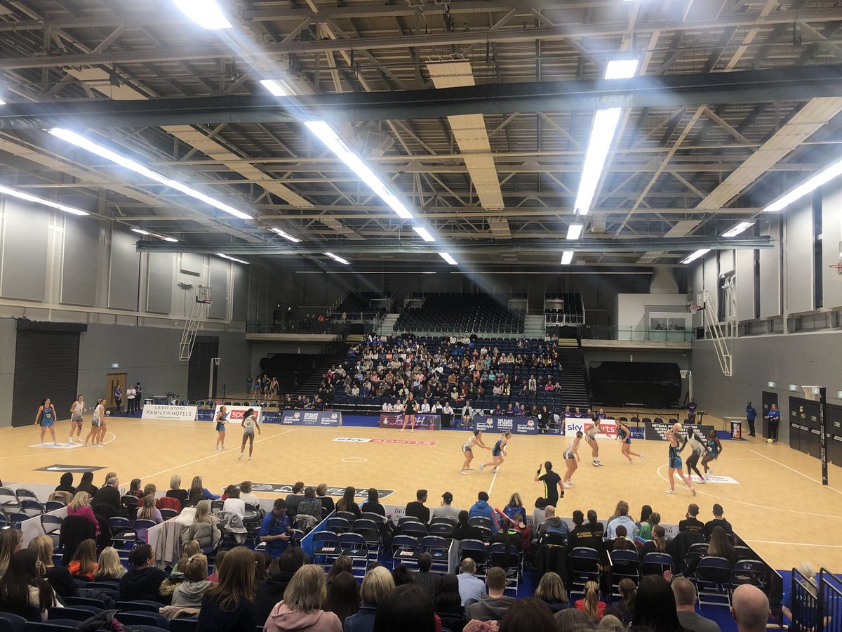 We have arrived in Glasgow. Come on Sirens <a href="/SirensNetball/">Strathclyde Sirens</a>