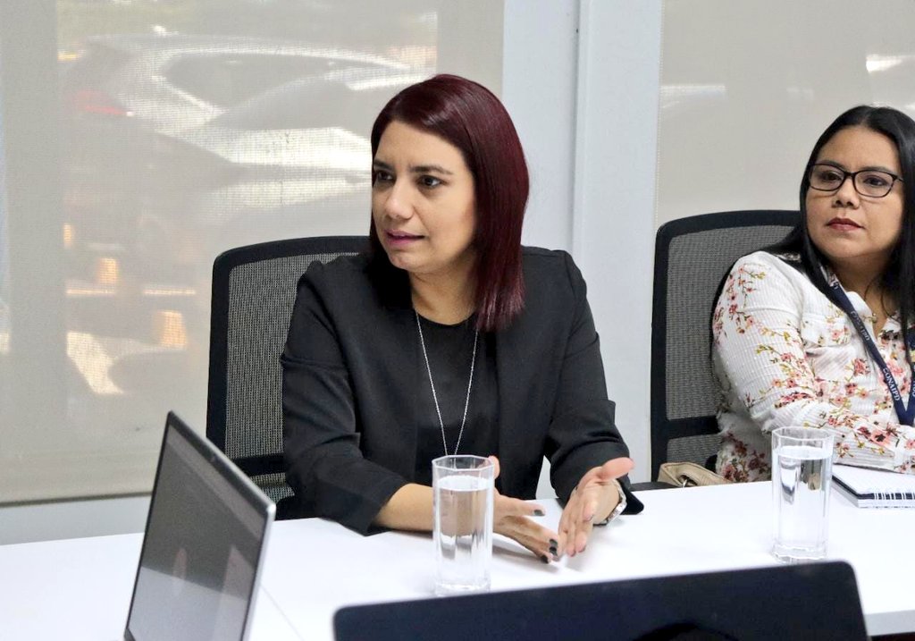 CONAIPD's tweet image. Establecimiento de alianzas estratégicas interinstitucionales para el desarrollo de acciones en favor de las personas con discapacidad, formó parte de los objetivos en la reunión entre la Directora del @CONAIPD, @CristinaH_SV y el Director de Propiedad Intelectual @SvLizama.