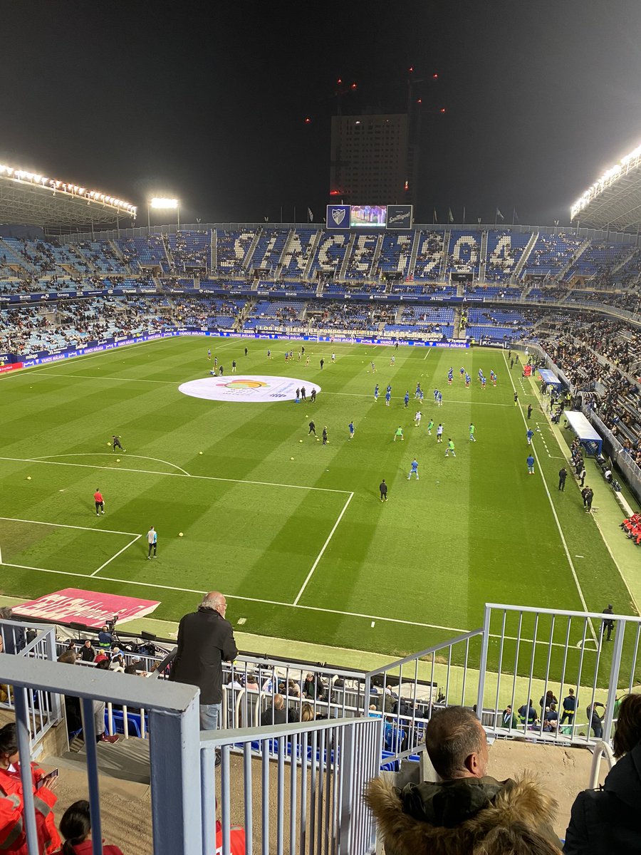 Ex #hcafc player watch Alfred N’diaye. Malaga CF v Real Zaragoza