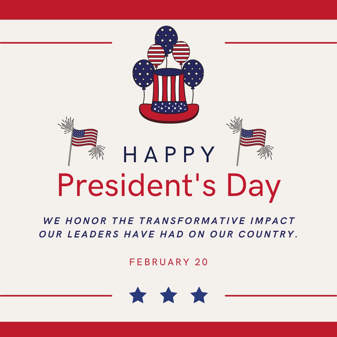 Happy President's Day! Join us in celebrating the important role of communication in shaping our nation's history and future.