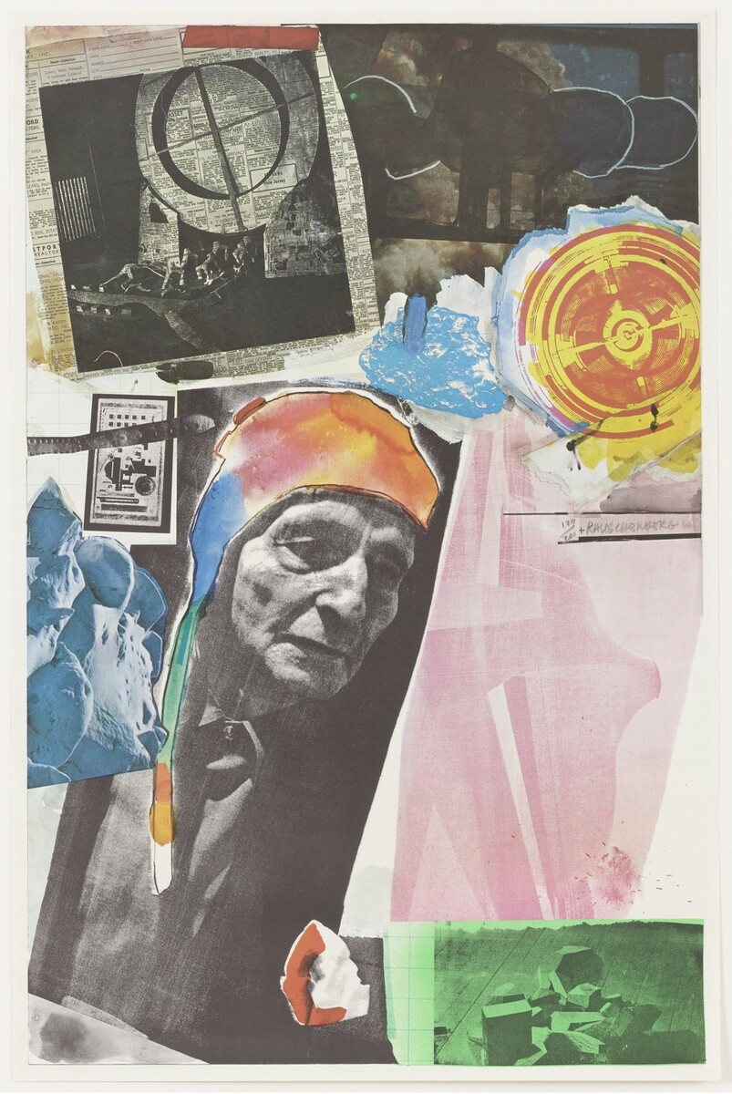 Robert Rauschenberg, Homage to Frederick Kiesler, 1966 #museumarchive #robertrauschenberg moma.org/collection/wor…