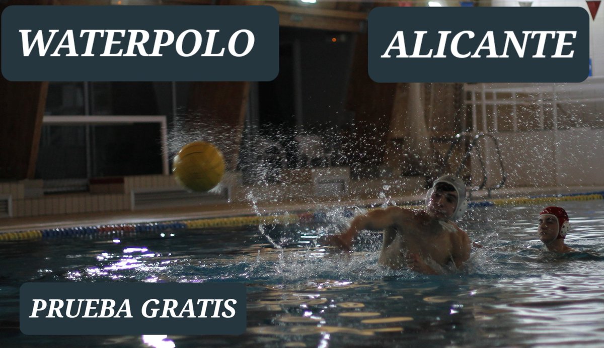 Estamos como locos por el waterpolo y locos por  que vengas a probarlo con nosotros.