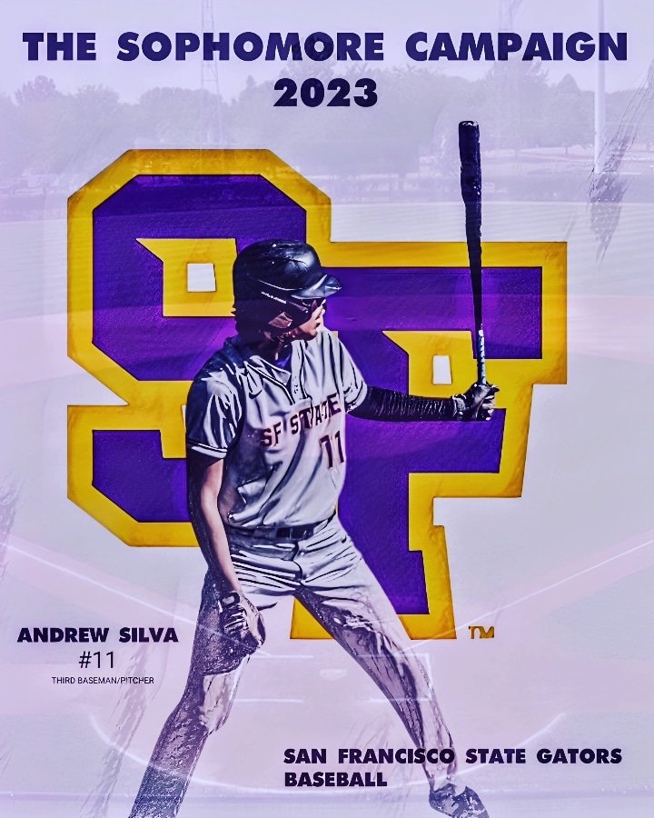 jimlewpittsburg's tweet photo. Andrew Silva: Sophomore Campaign 2023 #sfgators #gatorsbaseball🐊⚾️ #baseball #baseballlife @Drew2slick11 https://t.co/hOk0eniLre