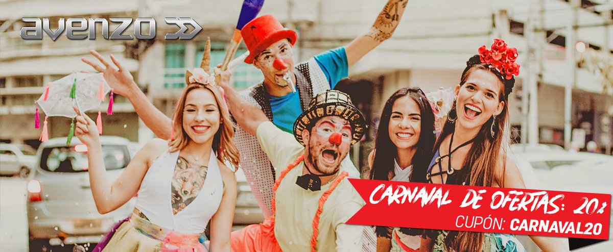 ¿Te unes a la fiesta 🎉🎉🎉?

Carnaval de ofertas con el código: CARNAVAL20
20% en nuestra web
Hasta el 27 de febrero

#Cupón
#carnaval2023
#oferta