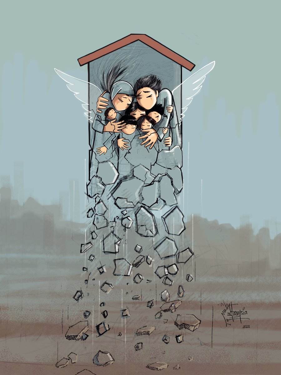 ShamsiaHassani's tweet photo. The earthquake in Turkey and Syria broke our hearts once again. 

Since the day I heard about the earthquake in Turkey and Syria, this image has been stuck in my mind and I can't stop thinking about them, I'm so sorry... 

I don't know what to say. 💔 https://t.co/lldokecVoX