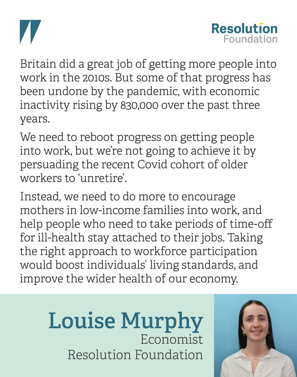 Resolution Foundation on Twitter: