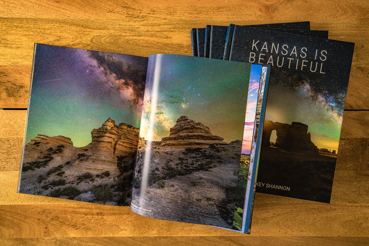 Introducing Kansas is Beautiful, the new hardcover, 10x13", 144-page coffee table style photography book due out in April! This is 15 years of my best Kansas work, from the Keeper of the Plains to Monument Rocks and everything in between. #Kansas #book

mickeyshannon.com/books/