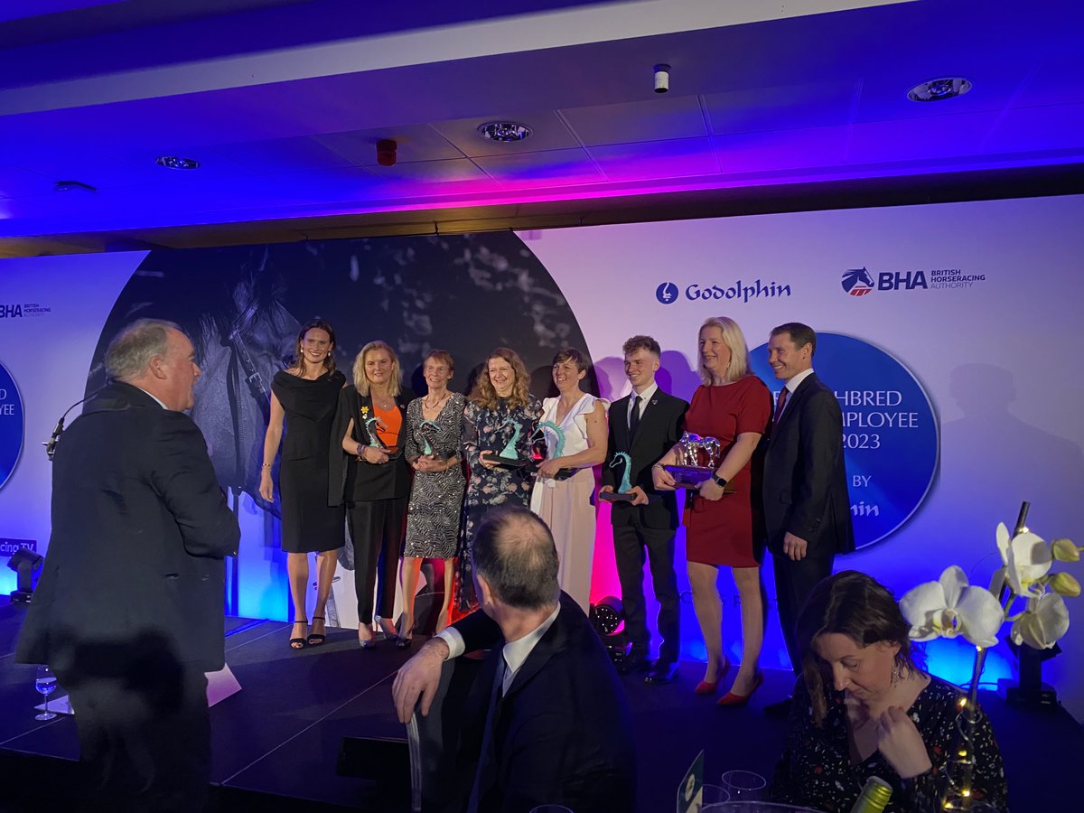 NHC_padgett's tweet photo. Fantastic winners at The Thoroughbred Industry Employee Awards 2023! https://t.co/jKBXDWaulC