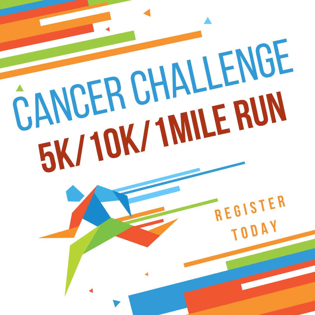 Registration is now open for the Cancer Challenge 5k/10k/1 Mile Run on 6/10/23. Go to cancerchallenge.com - click on the Events tab, look for the 5k/10k/1 Mile Run to register- use the promo code CHEERS30YEARS and save $5 from now until 2/28/23🏃‍♀️