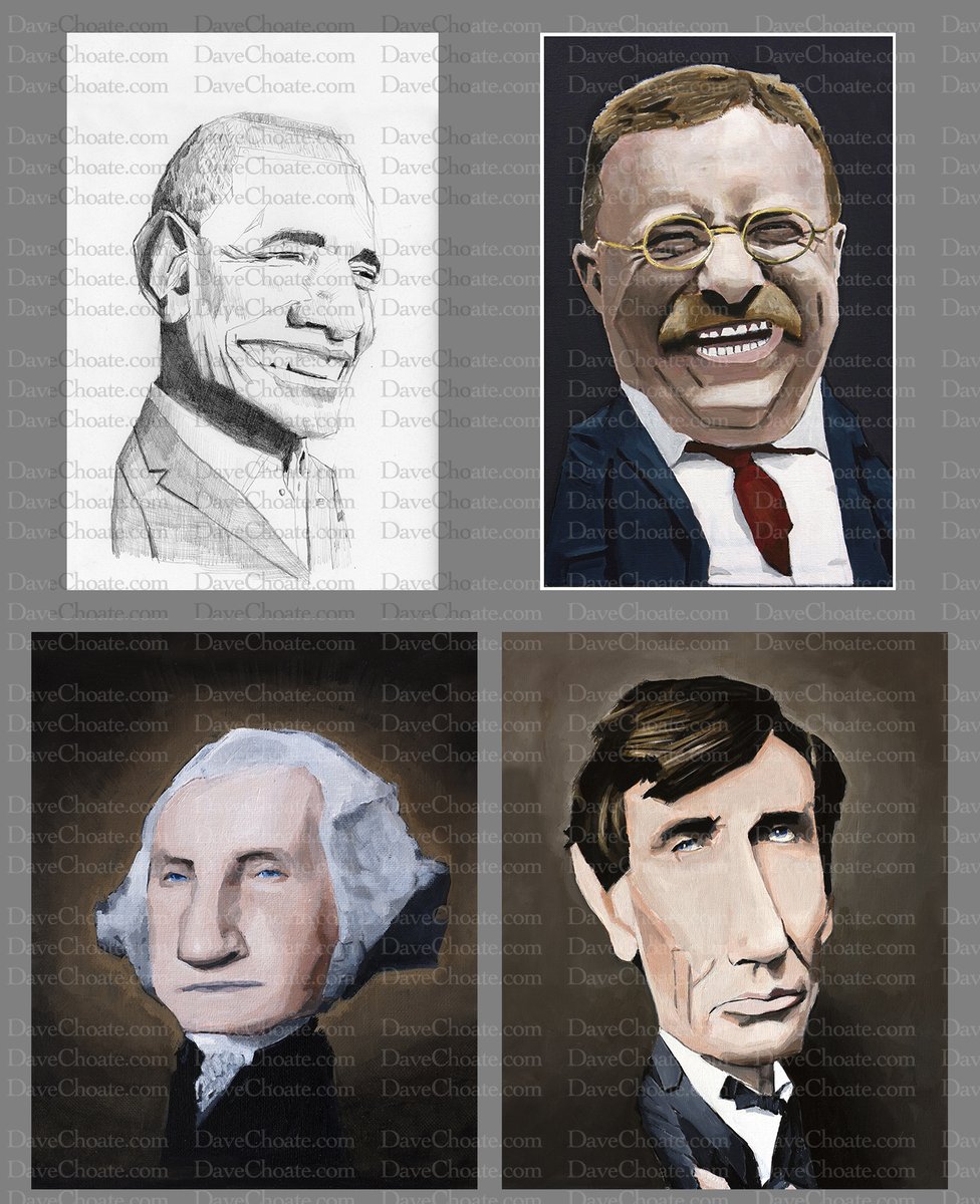 SeahawksArt's tweet photo. Happy President's Day! #PresidentsDay2023 #Presidentsday #obama #teddyroosevelt #abelincoln #georgewashington https://t.co/5ieySaqZun