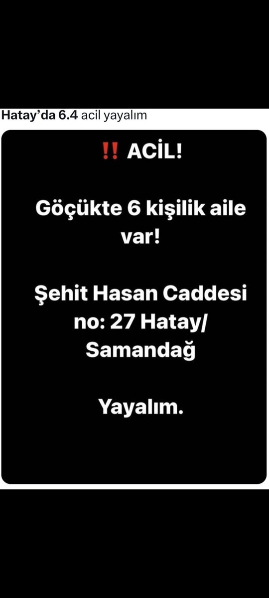 kpssgk2026's tweet photo. #deprem https://t.co/emJmNycT3Q