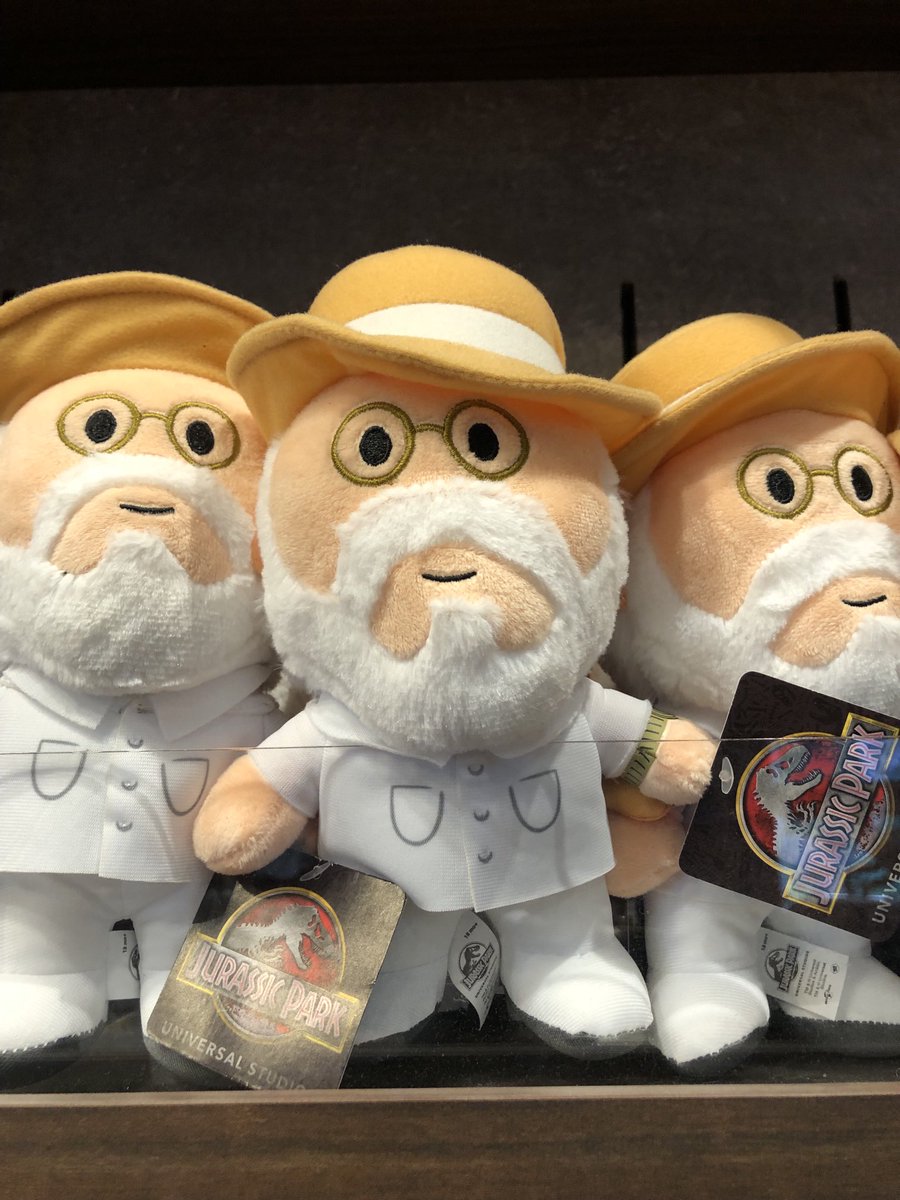 bryancurtis's tweet photo. Corrupt geneticist plush toy, available at Universal Studios. https://t.co/W1gDeR14iM