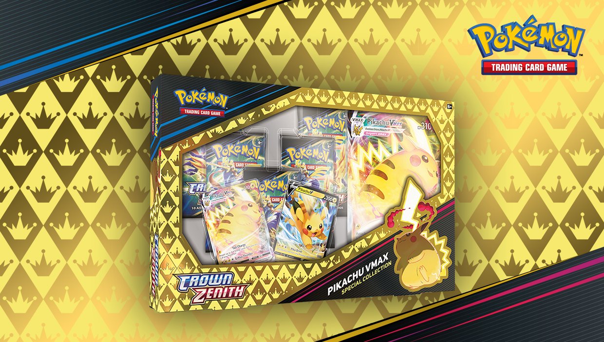 Pokémon TCG: Crown Zenith Special Collection—Pikachu VMAX