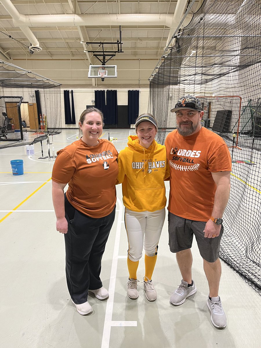 Thank you <a href="/LourdesSoftball/">Lourdes Softball</a> for a great camp! Can’t wait to come back!