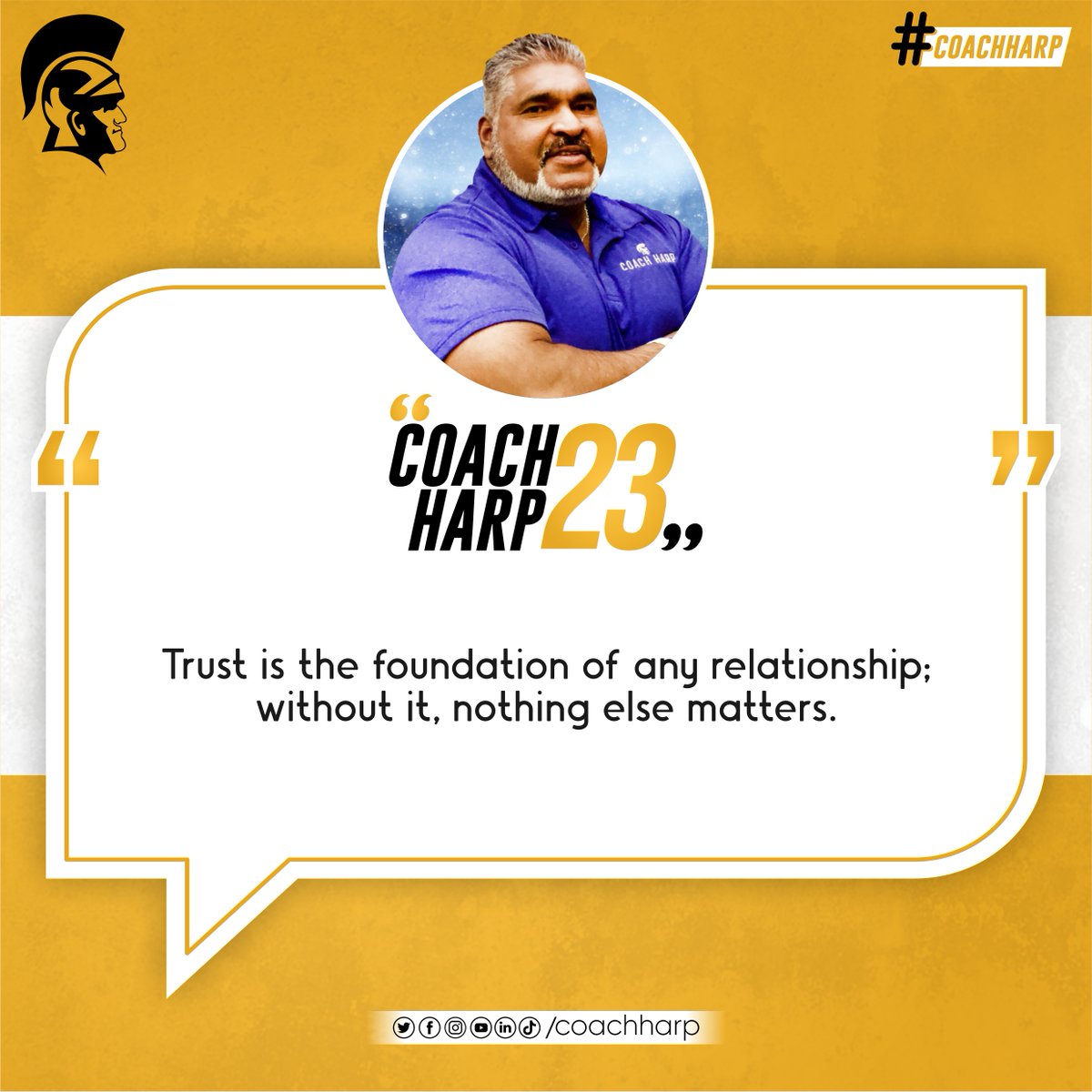 Drop your expectations and focus on building a foundation of trust in every relationship: it's worth it!

 #buildingtrust #buildingstrongbonds #fosteringrelationships #relationshipsmatter #trustiskey #coachharp