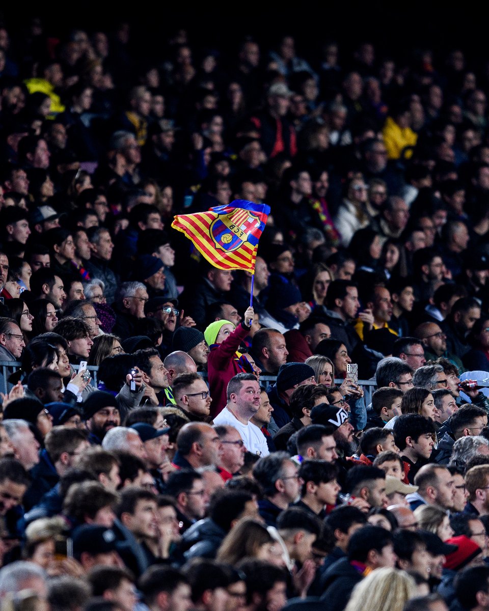 FCBarcelona's tweet photo. 𝑩𝒂𝒓𝒄̧𝒂, 𝑩𝒂𝒓𝒄̧𝒂, 𝑩𝒂𝒂𝒂𝒂𝒂𝒂𝒂𝒂𝒓𝒄̧𝒂! https://t.co/nZp0d93fQl
