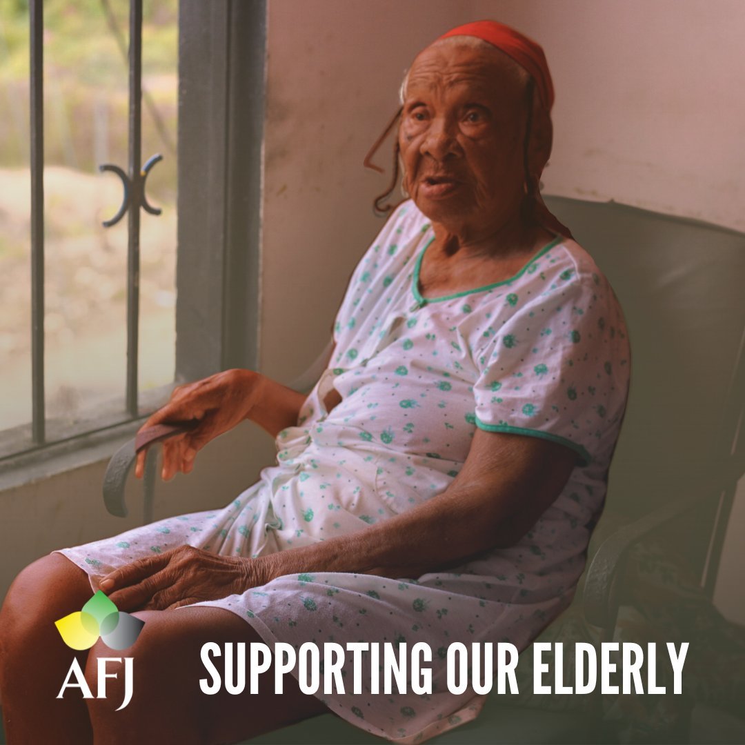 AFJcares's tweet photo. Granny Joyce has been a huge fountain of wisdom in her local community. AFJ has supported St. Monica’s Home for the Elderly. You can support the elderly like Granny Joyce with your donations, link in bio.
#AFJCare #Donate #Charity #ChooseACause #PeopleOfJamaica #Healthcare https://t.co/BFRIZoQh1y