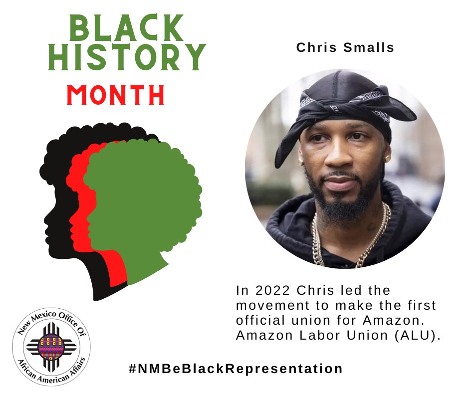 NM_OAAA's tweet photo. The New Mexico Office of African American Affairs will feature contributions from the African Diaspora throughout Black History Month. We will highlight local contributions that have impacted the local community, and others will be national 

#NMBeBlackRepresentation 
#nmoaaa https://t.co/tHvJUwzoPx