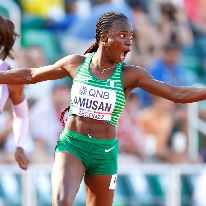 SportVerb's tweet photo. 🚨Tobi Amusan has been nominated for 2023 Laureus World Breakthrough of the Year Award.

Tobi is the current World, Commonwealth &amp; African champion in the 100m Hurdles.

she is officially the first Nigerian woman to be nominated for the prestigious Laureus Award.
Well deserved 👏 https://t.co/Rna3HXJJX3