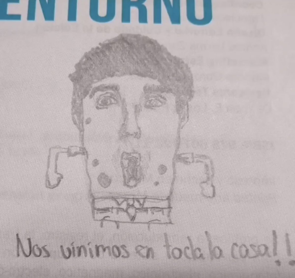 nos vinimos en toda la casa