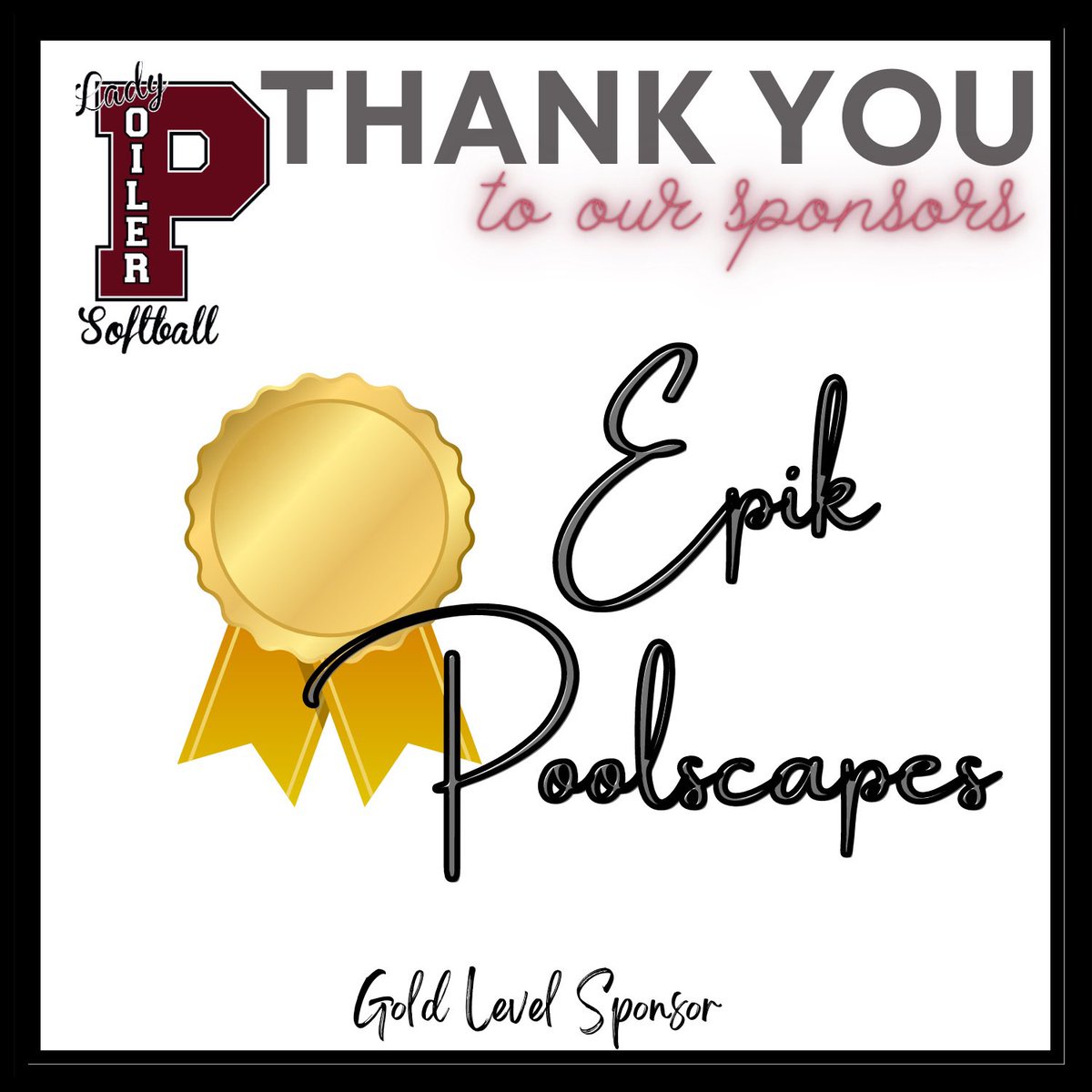 PHSLadyOSB's tweet photo. Thank you to our Gold Sponsor Epik Poolscapes for helping our 2023 BBQ &amp; Auction a success! https://t.co/XQUvcYuCu1 https://t.co/SaQfgUqBL7