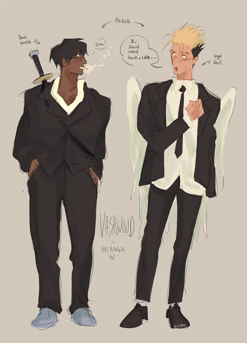 this au has been on my mind since i realized out of touch fits   #vashwood 