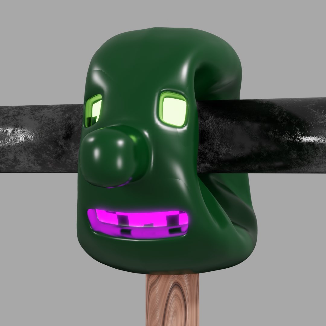 More animations on the way. #videoart #animation #3dmodelling #painting #sculpture #NFT #crashtestdummy #batteringram #contemporaryart #EnoughIsEnough