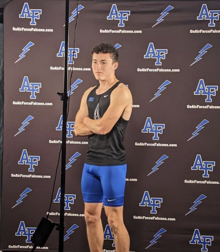Had a great time at the U.S. Air Force Academy Track and Field Junior day. Thank you Coach Hightower for the invitation.
