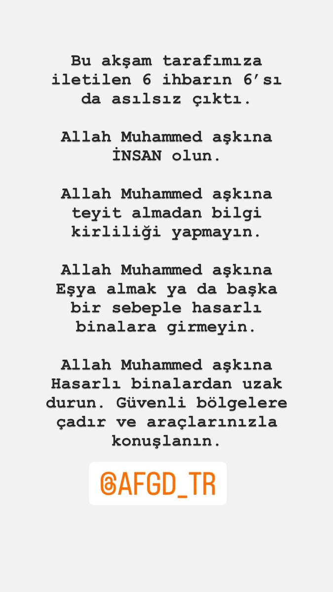 Allah rızası için….
<a href="/afgd_tr/">AFGD Afet Gönüllüleri Derneği</a>