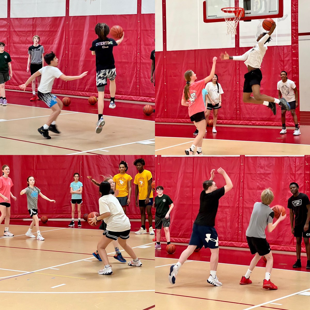 Coach_DJ_Brown's tweet photo. A lot of kids came through and got better today!!#SkillsAndDrills #HardWorkOn3 🖤🏀 https://t.co/UKUfsFp9Ej