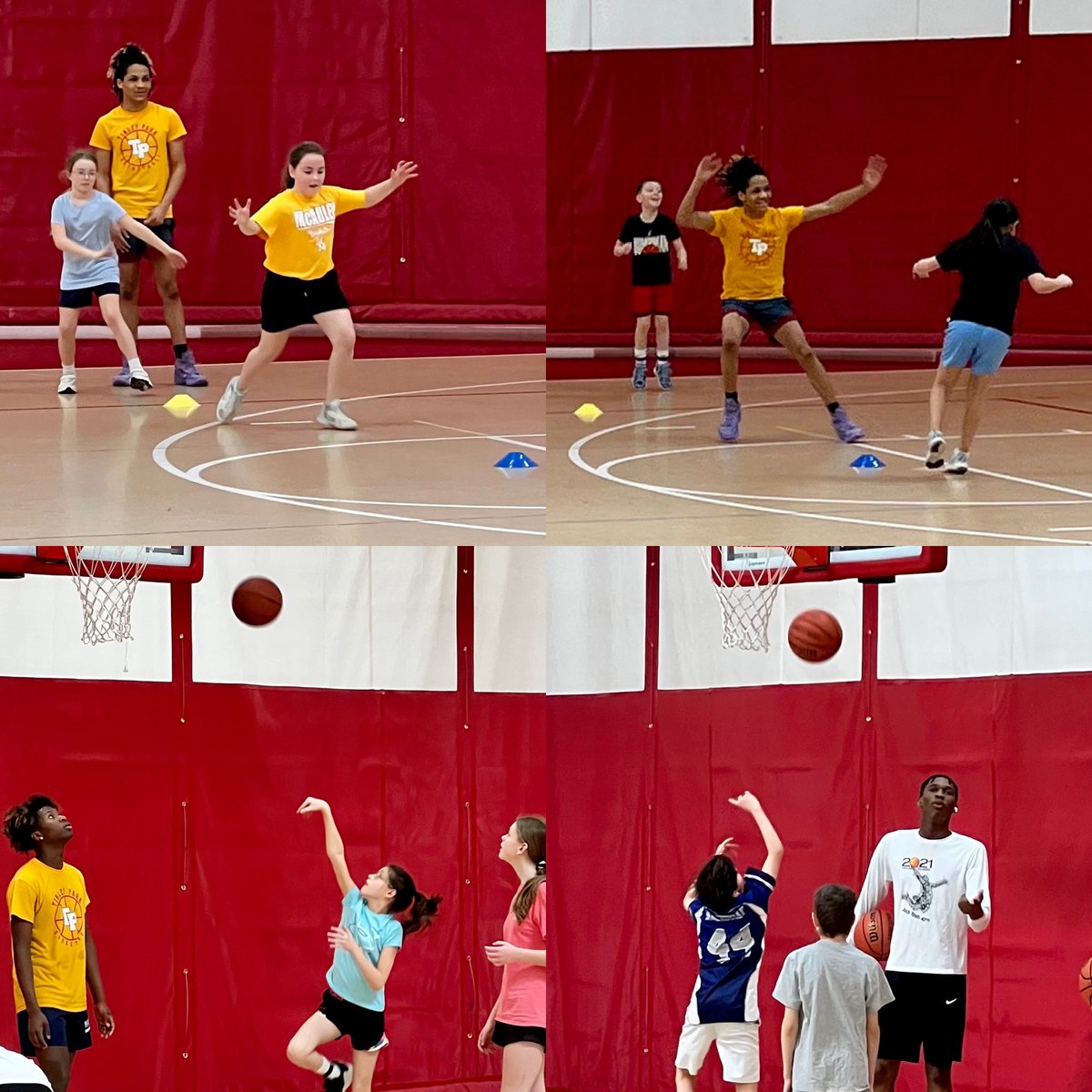 Coach_DJ_Brown's tweet photo. A lot of kids came through and got better today!!#SkillsAndDrills #HardWorkOn3 🖤🏀 https://t.co/UKUfsFp9Ej