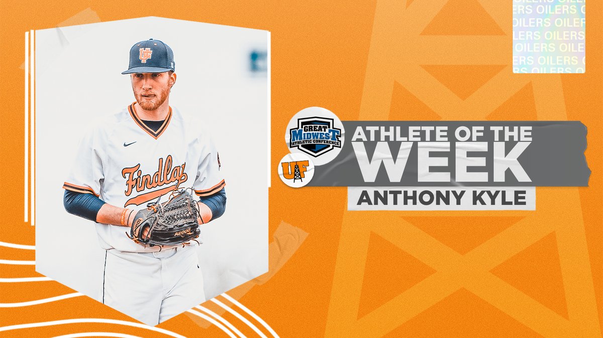 Anthony Kyle earned Great Midwest Pitcher of the Week after his performance against Seton Hill.

This is Findlay's first Pitcher of the Week honor since 2018!

⚾️: bit.ly/3IdLArm