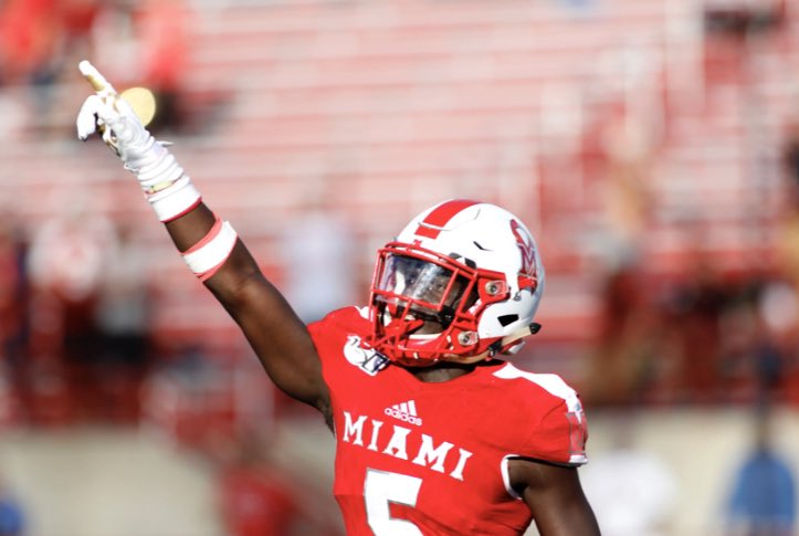 danielndukwe01's tweet photo. After a great conversation with @CoachBrechin, I’m blessed to receive an offer from Miami University! @coachjuwash @RecruitGeorgia @ChadSimmons_ @Mansell247 @BenMoore247 @MohrRecruiting @RWrightRivals https://t.co/X69u0dXEhB