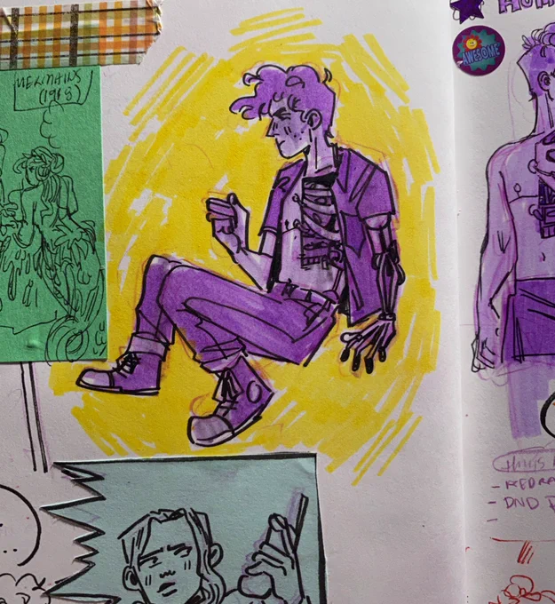 feel like i've finally figured out a design for mr human boombox so BONUS. (second one was from last yr ) 