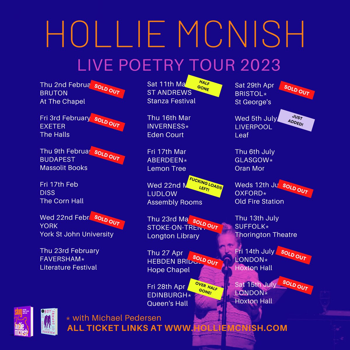 Dear <a href="/bbcarts/">BBC Arts</a>. I'd love you to come to one of my gigs because I would like a BBC poetry special. The comedians all have them but the poets don't and these venues are just as full as lots of those comedians, I don't have a manager or any arts contacts so thought I'd try on here x