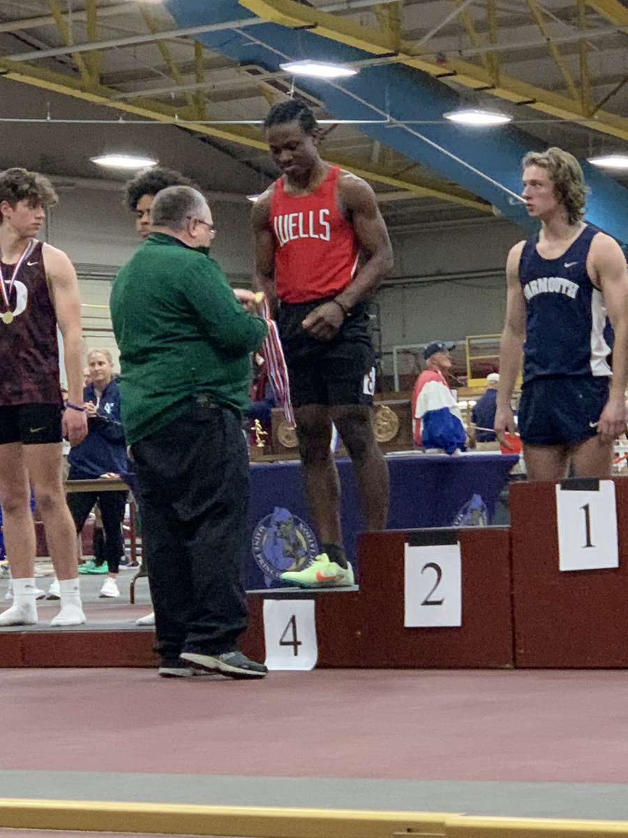 WellsIndoorTF's tweet photo. Way to go Gregory McDonald!!!
4th in the 55m Dash!!! https://t.co/q7eoZsesEP