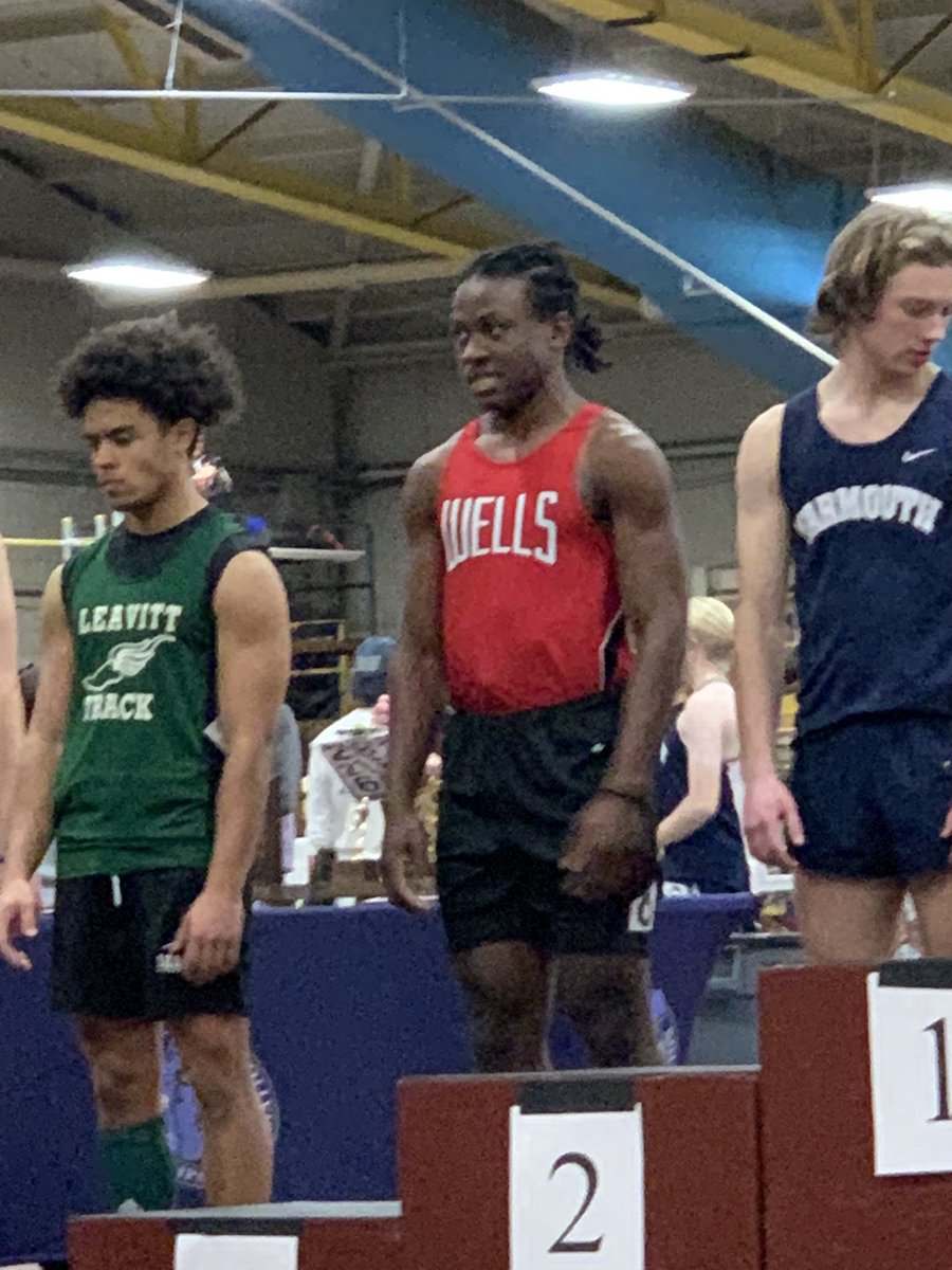 WellsIndoorTF's tweet photo. Way to go Gregory McDonald!!!
4th in the 55m Dash!!! https://t.co/q7eoZsesEP