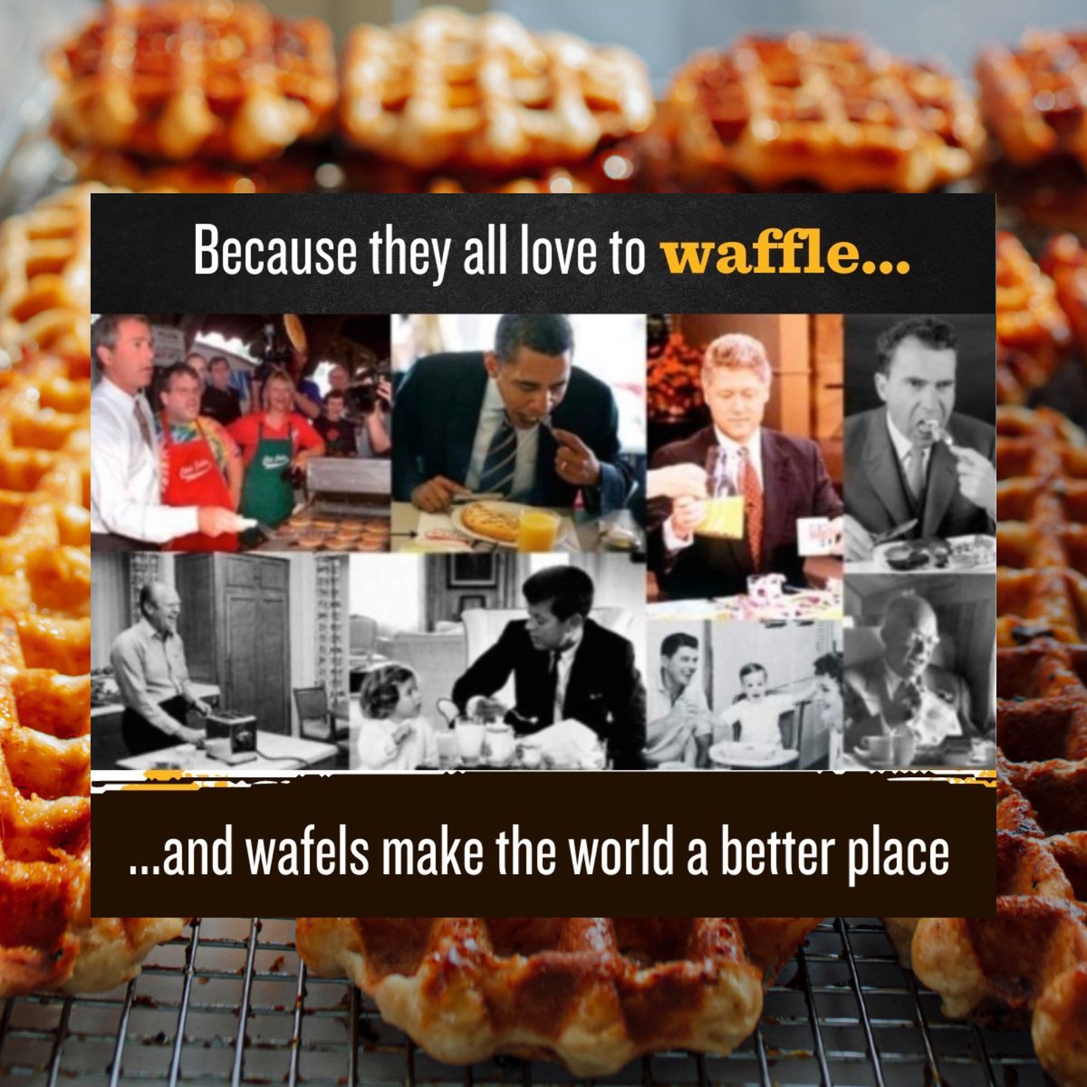 Last day to order your Wafels 🧇🧇🧇🔥 PRESIDENTS20 for 20% off in your order! 

wafels.com/collections/tr…