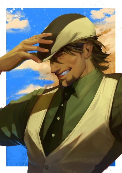 reposting!! I fixed an oopsie :]#tigerandbunny #kotetsutkaburagi 