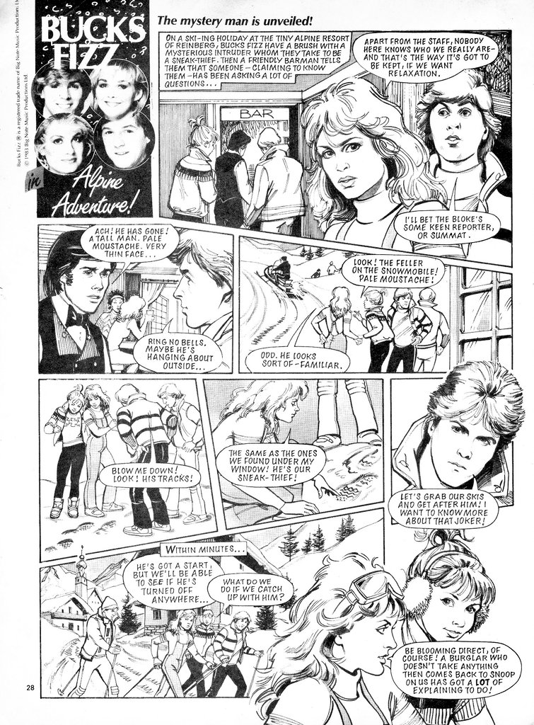 Graeme Wood on Twitter "From February 1984 it's LOOKIN! Marmalade Atkins! Madabout! The Alarm