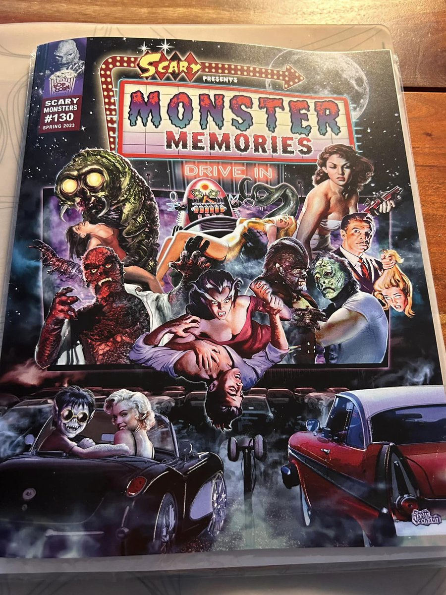 My piece about my childhood at the drive-in and where I was introduced to #CarolLynley, starting my life long fandom, is now out in the new edition of #ScaryMonsters. #ThePoseidonAdventure #TheShutteredRoom #0liverReed #drivein #starlet #HPLovecraft #IrwinAllen