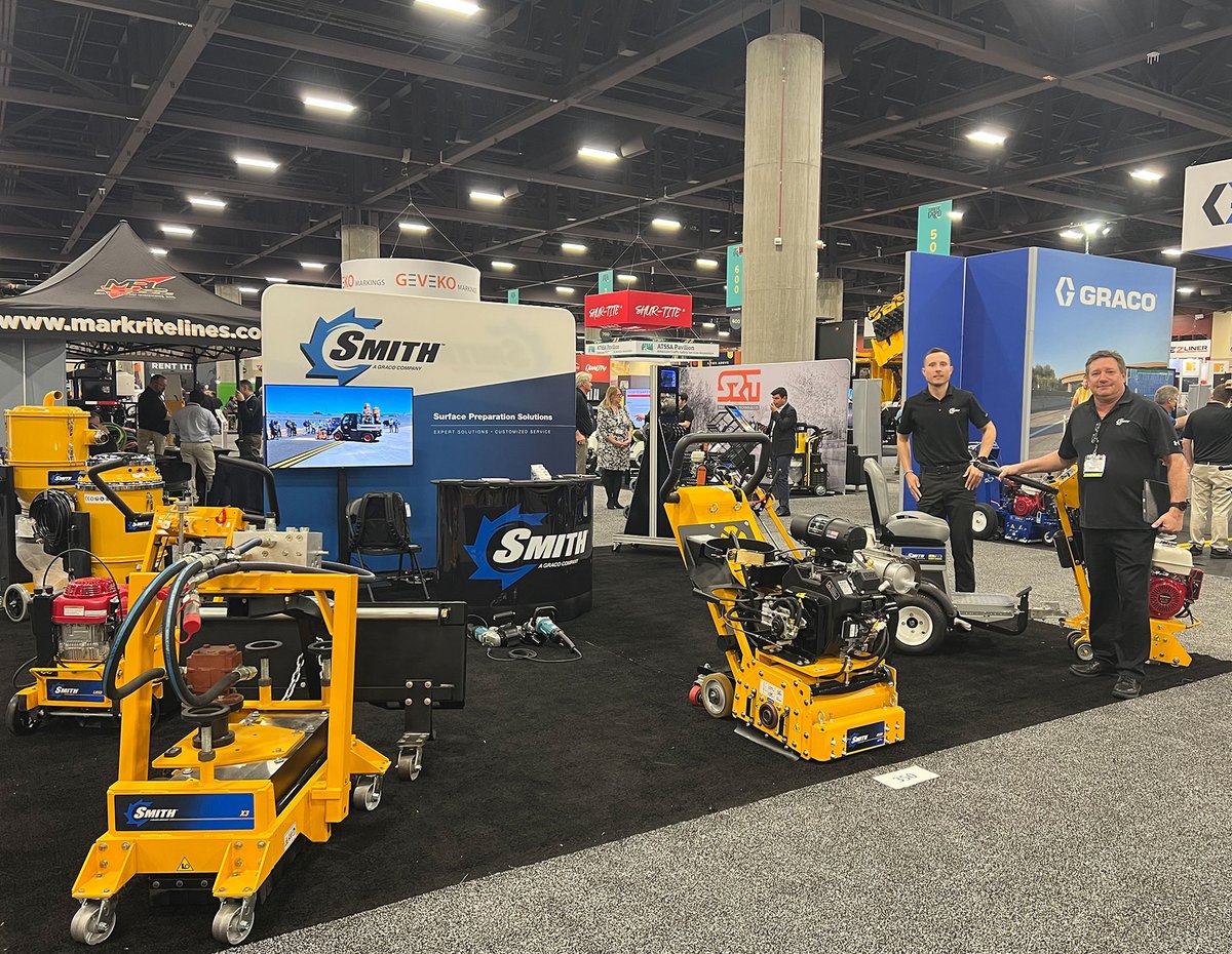 SMITH_Mfg's tweet photo. We're in Phoenix for the @ATSSAHQ  #trafficexpo2023 in booth 350. At the show? Come say hello! https://t.co/gxyoU2V5Cc