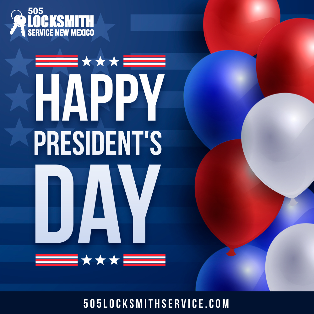 Locksmith505's tweet image. Happy President's Day from all of us here at 505 Locksmith! 505locksmithservice.com (505) 337-4710
.
.
#HappyPresidentsDay #PresidentsDay #LocksmithAlbuquerque #LocalLocksmith