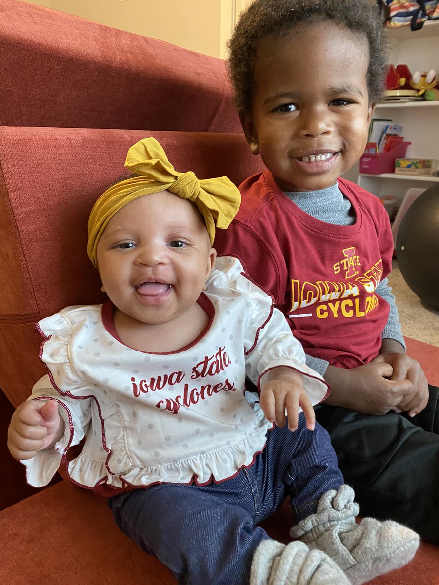 isualum's tweet photo. Time to show off your little Cyclone fans! 📸
Share a photo of your child, grandchild, niece, nephew, or family in cardinal &amp; gold with #FutureCyclone and they may appear in one of our future issues of Iowa Stater magazine. https://t.co/GjavLVhPCV