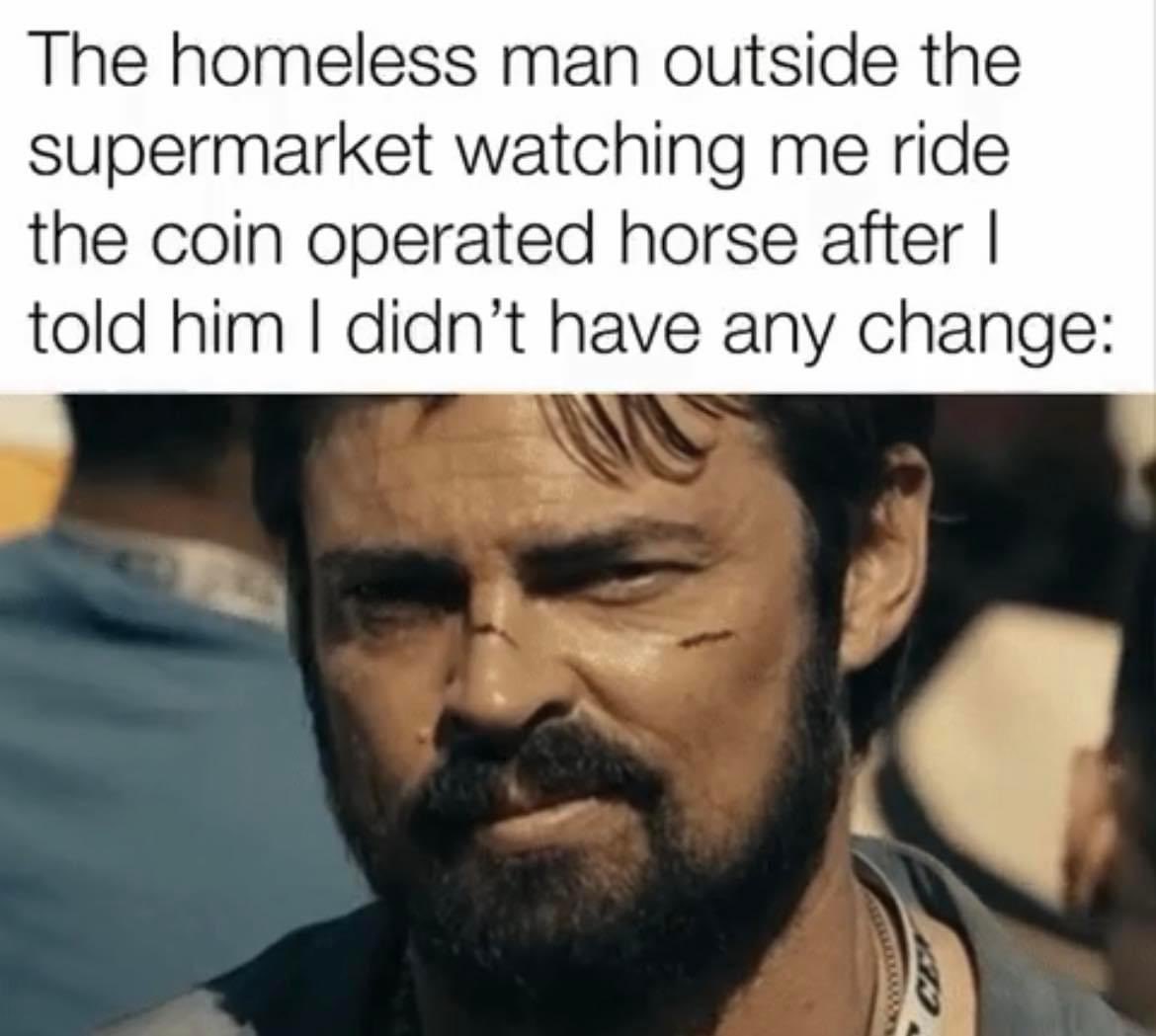 I always will try to give change to a person if they ask. UNLESS I find a soda machine outside the gas station for .75 cents #mountaindew then I’m sorry, not sorry. <a href="/DGAFPokerPlayer/">DGAF</a>