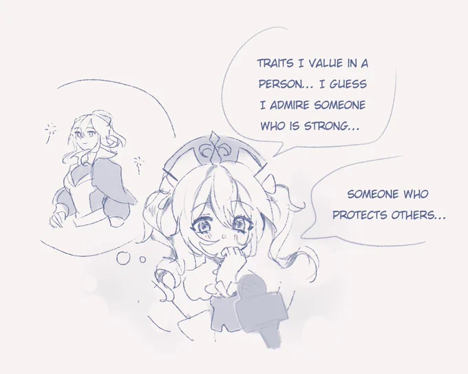 Forming a Mika and Capitano friendship 😂 
#barbara #capitano #mika #barmika https://t.co/dkaqBu4OJL 